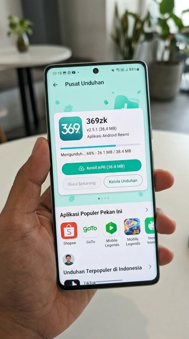Unduh APK 369zk untuk Android dengan langkah mudah